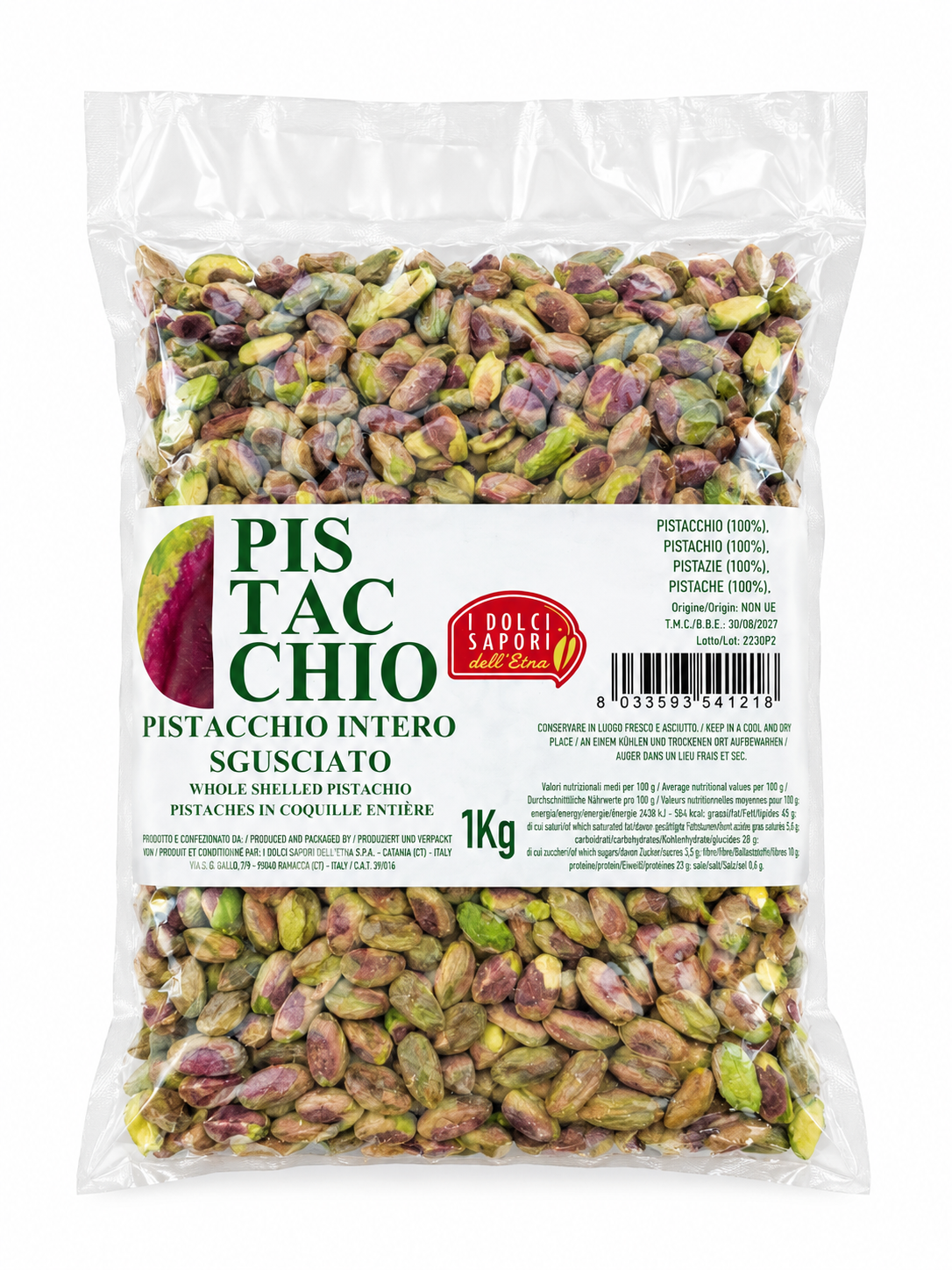 Fistic boabe Dolci Sapori 1kg