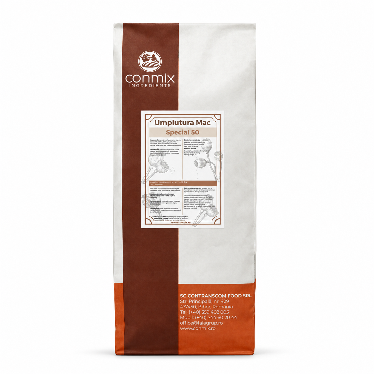 Umplutura cu Mac Special 50% - 10kg